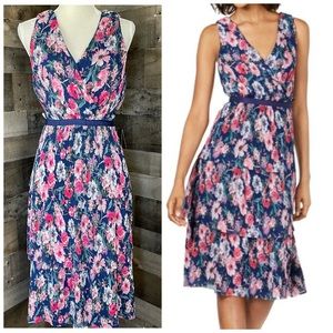 Adrianna Papell Garden Space Tiered Dress 12